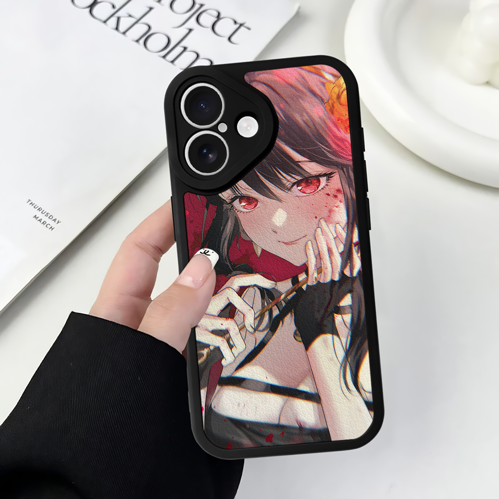 （画像用） SPY×FAMILY间谍家家酒 【iPhone 16シリーズ対応】シリコンスマホケース（レザー調） 材質：シリコン